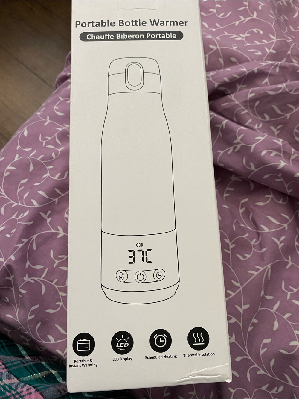 New Portable Bottle Warmer - green Portable Bottle Warmer